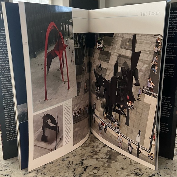 High Above Chicago Oversized 17X12 Coffee Table Book Hardback Home Decor - Picture 3 of 16